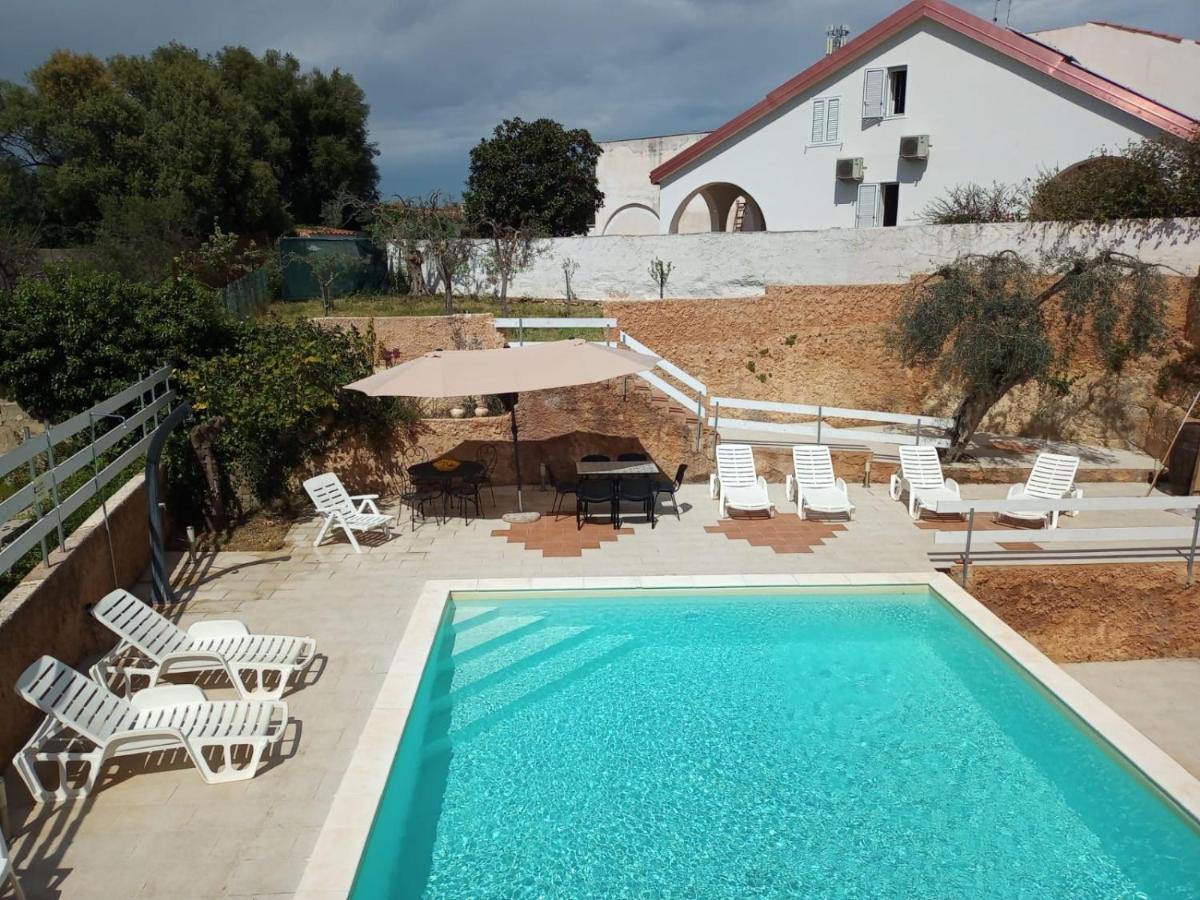 Terre Di Mare Near The Sandy Beach With Pool, Parking & Wifi Fontane Bianche Kültér fotó